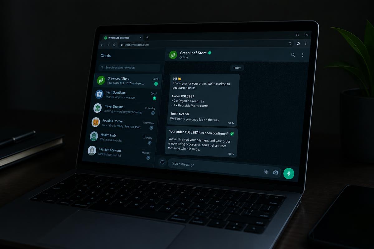 Agent e-commerce autonome — WhatsApp